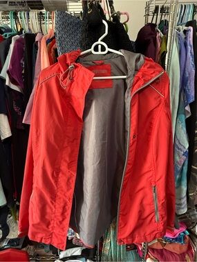 Madison Red Women’s Hooded Ski Jacket